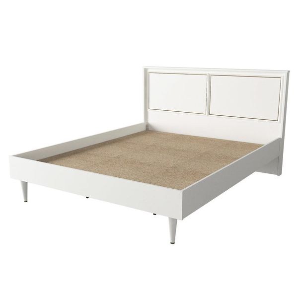 Biela dvojlôžková posteľ 160x200 cm Ravenna – Kalune Design