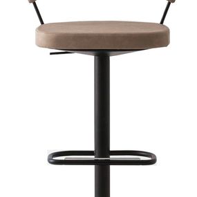 CONNUBIA (CALLIGARIS) - Barová stolička New York, čierna