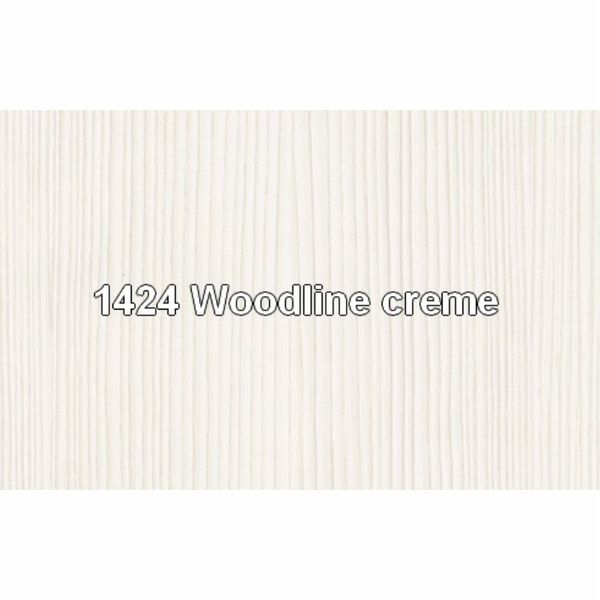 Trojdverová komoda Tiffy 3D1S - woodline krém