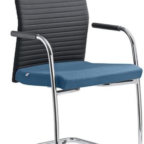 LD SEATING Konferenčná stolička ELEMENT 440-Z-N4, kostra chrom