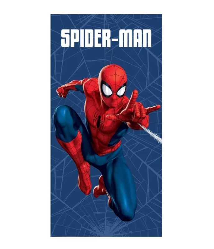 Detská osuška SPIDERMAN modrá