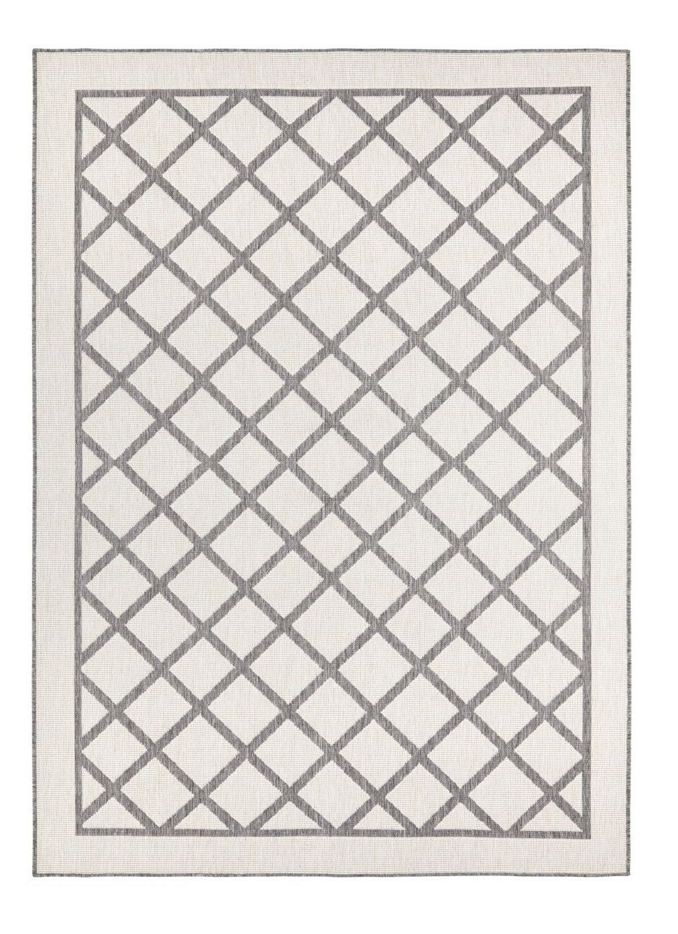 NORTHRUGS - Hanse Home koberce Kusový koberec Twin Supreme 103424 Sydney grey creme - 120x170 cm