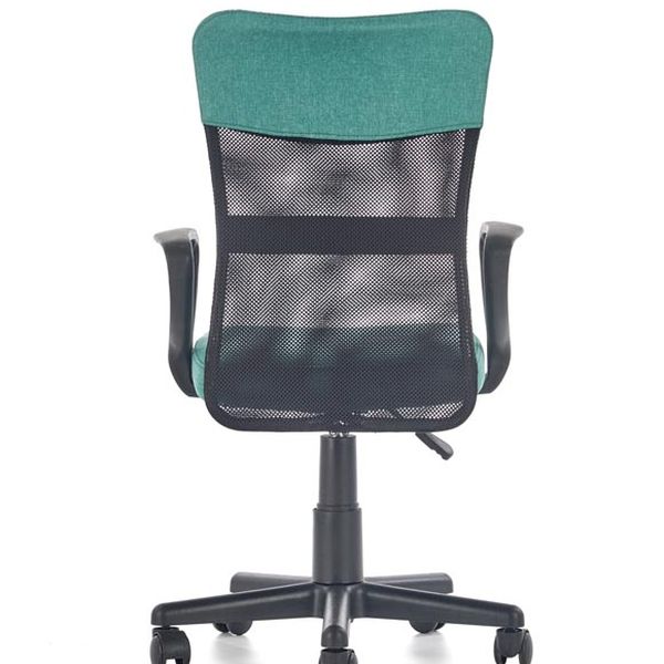 Halmar TIMMY kancelárska stolička, tyrkys / čierna
