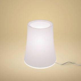 Foscarini Birdie Zero stolová lampa, výška 29 cm, Obývacia izba / jedáleň, polykarbonát, lakovaná oceľ, E27, 57W, K: 29cm