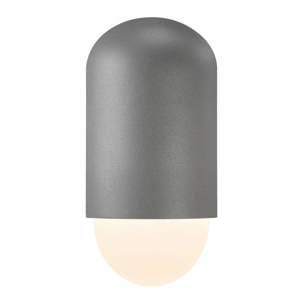 Nordlux Vonkajšie nástenné svietidlo Heka antracit, hliník, sklo, E27, 15W, K: 21.6cm