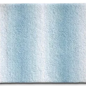 KELA Koupelnová předložka Ombre 100x60 cm  polyester ledově modrá KL-23570