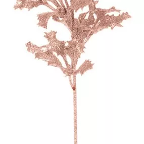 Umelá kvetina Vianočná cezmína 44 cm, ružová