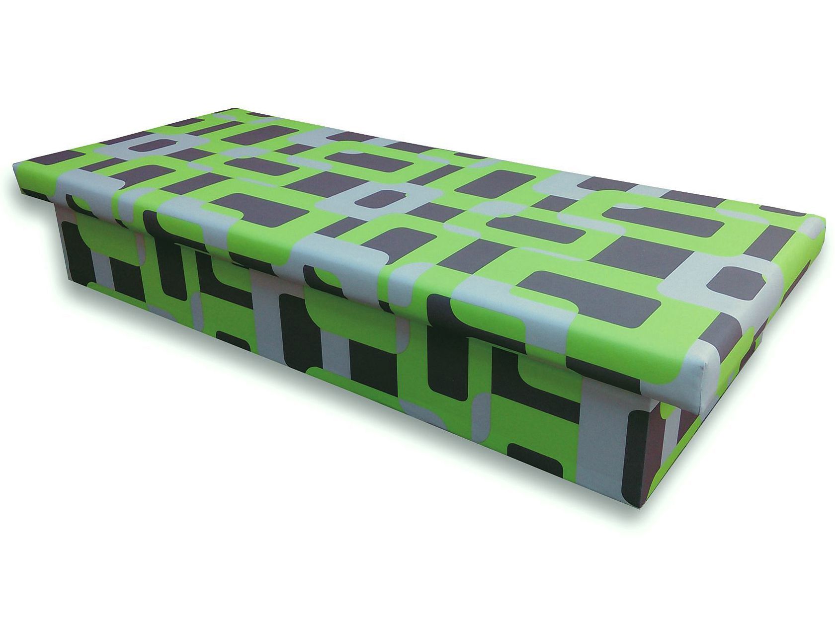 Jednolôžková posteľ (váľanda) 80 cm Jana 10 (Gusto 5A zelená)