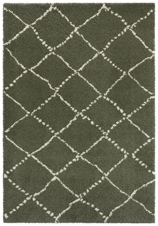Mint Rugs - Hanse Home koberce AKCIA: 120x170 cm Kusový koberec Allure 104404 Olive-Green / Cream - 120x170 cm