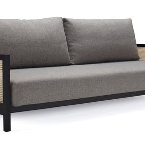 INNOVATION - Rozkladacia pohovka NARVI SOFA BED sivo-hnedá