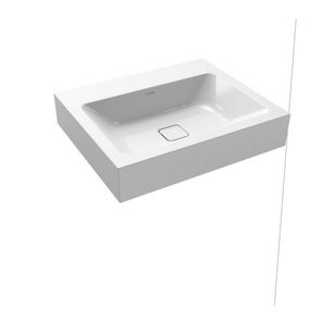 Umývadlo Kaldewei Cono 3089 60x50 cm alpská biela bez otvoru pre batériu, bez prepadu 902506003001
