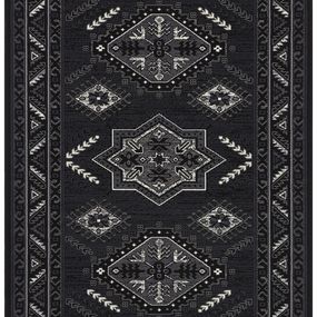 Nouristan - Hanse Home koberce Kusový koberec Mirkan 104440 Black - 120x170 cm