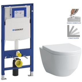 GEBERIT Duofix bez tlačidla + WC LAUFEN PRO + SEDADLO 111.300.00.5 LP3