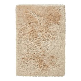 Svetlokrémový ručne tuftovaný koberec Think Rugs Polar PL Cream, 60 × 120 cm