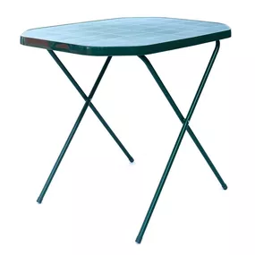 Kempingový stôl CAMPING 53x70 Dajar Zelená