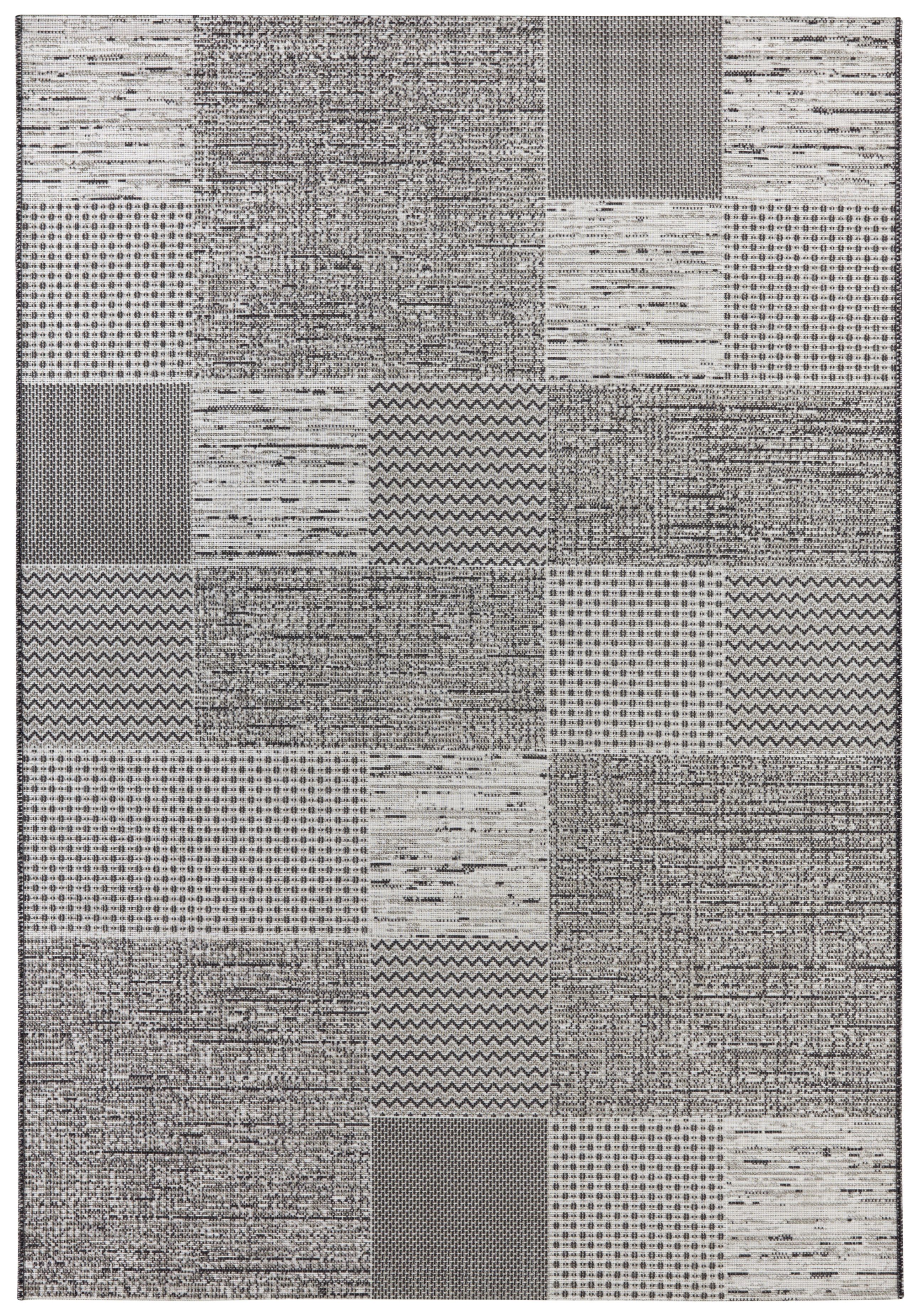 ELLE Decoration koberce Kusový koberec Curious 103702 Grey / Anthracite z kolekcie Elle - 154x230 cm