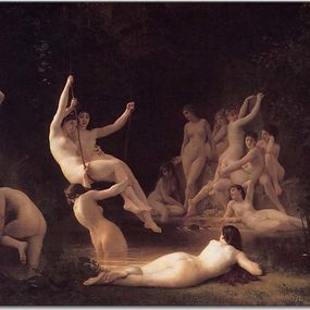Obraz - Bouguereau - The Nymphaeum zs10163
