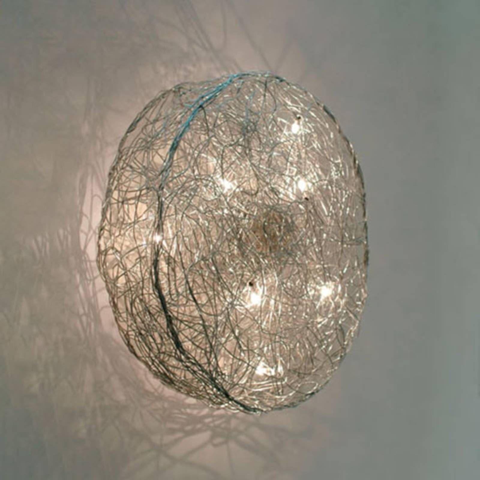 Knikerboker Rotola dizajnové nástenné LED svetlo, Obývacia izba / jedáleň, hliník, G4, 1W
