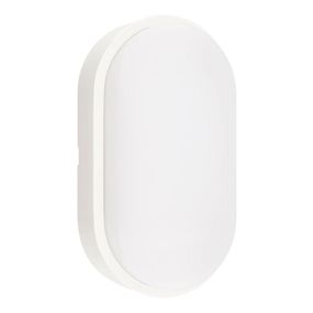 LED Vonkajšie stropné svietidlo LED/12W/230V 3000/4000/6500K IP65 biela