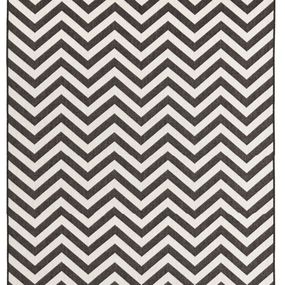 NORTHRUGS - Hanse Home koberce Kusový koberec Twin Supreme 103433 Palma black creme - 80x350 cm