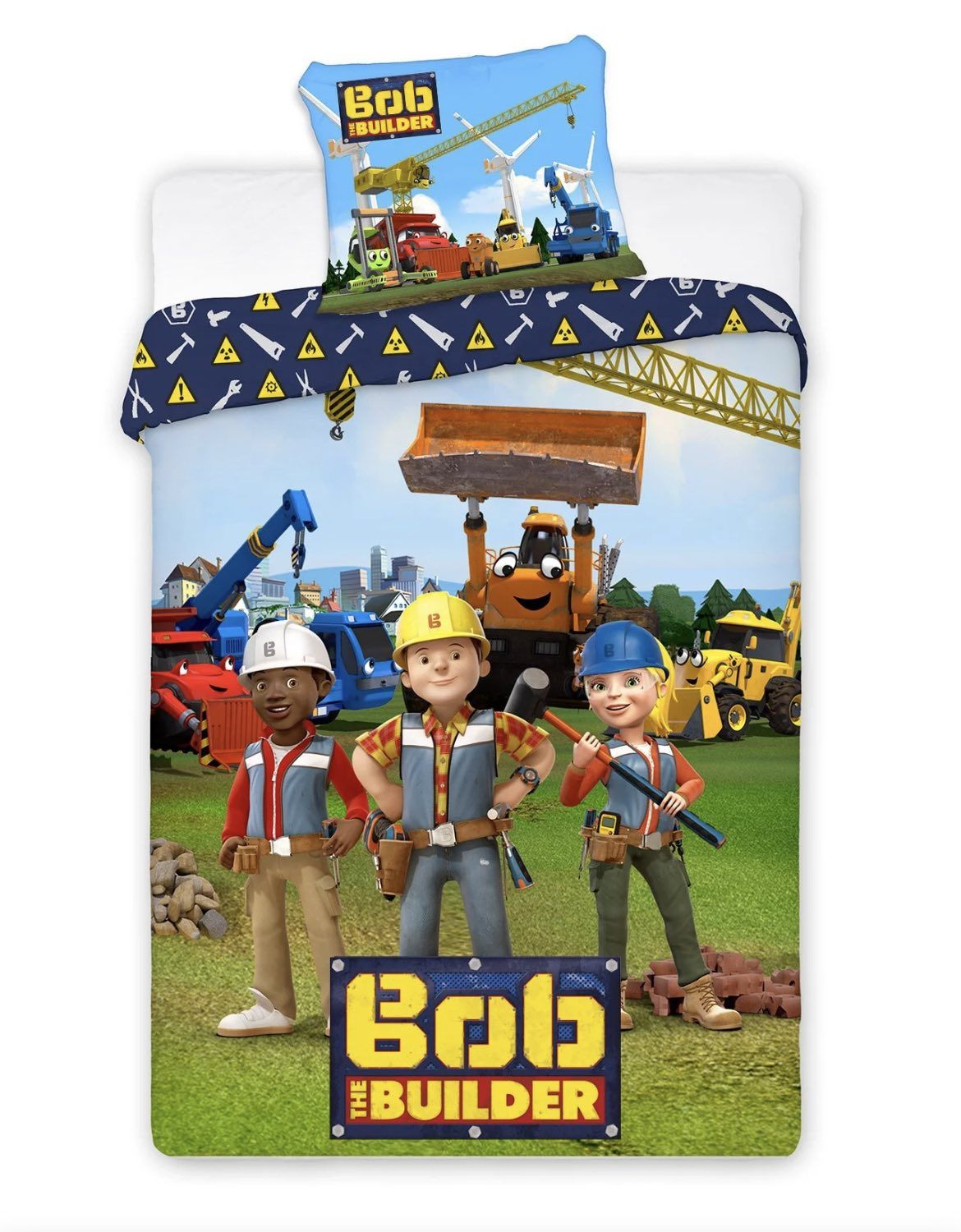 Obliecky Disney Bob Builder 140x200cm+90x70cm Faro