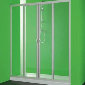 HOPA - Sprchové dvere MAESTRO CENTRALE - Farba rámu zásteny - Plast biely, Rozmer A - 150 cm, Smer zatváranie - Univerzálny Ľavé / Pravé, Výplň - Polystyrol 2,2 mm (acrilico), Výška - 185 cm BSMAC15P