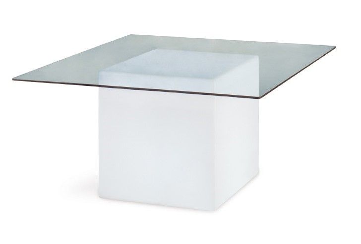 SLIDE - Stôl SQUARE (+ svetelný variant)