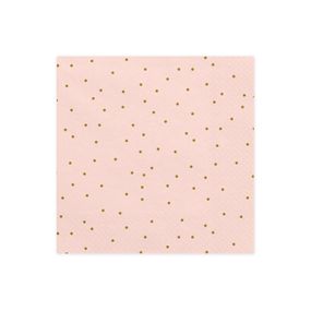 SP33-23-081J Party Deco Papierové servítky - Dots - 33x33 cm 