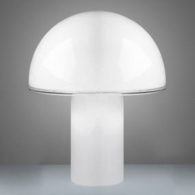 Artemide Onfale stolná lampa Ø 36 cm, Obývacia izba / jedáleň, sklo, K: 44cm