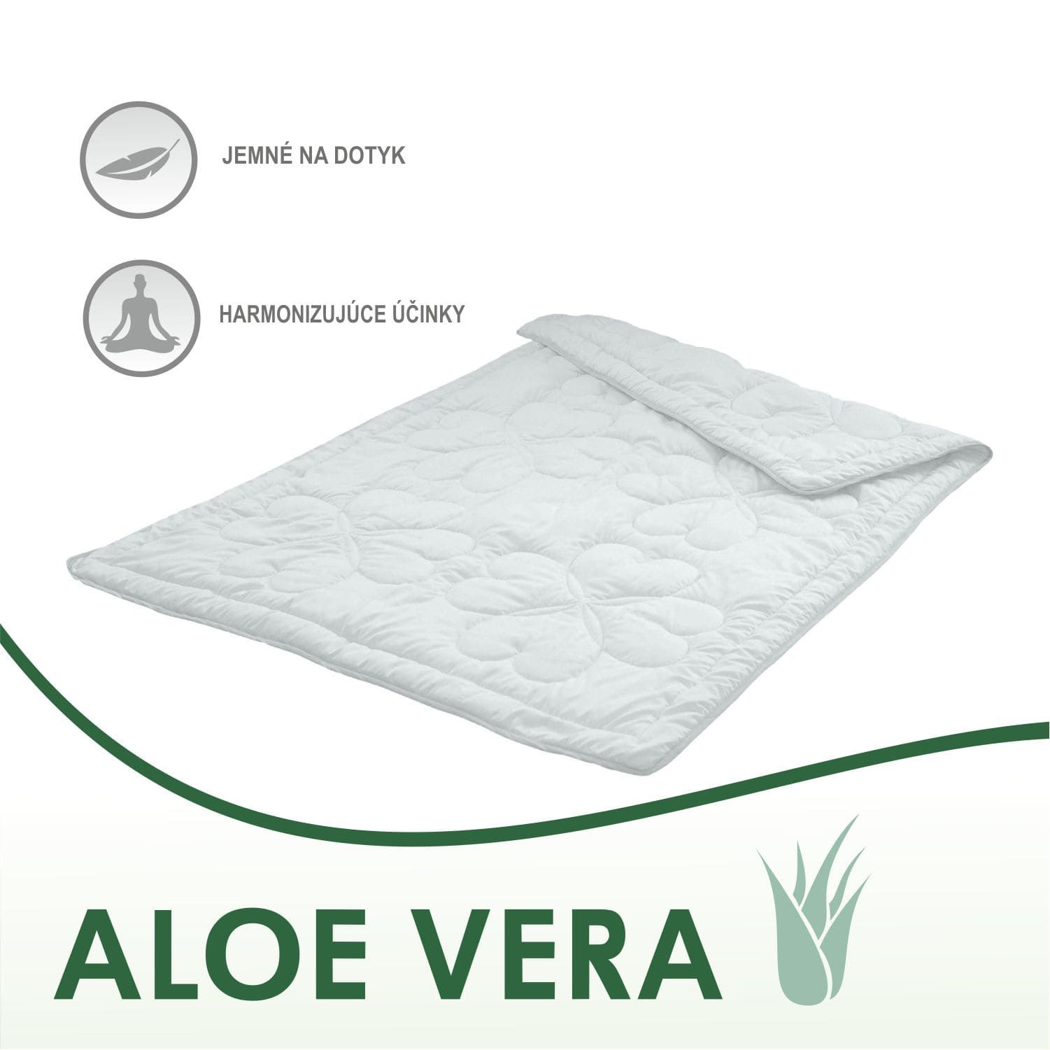 Paplón ALOE VERA White