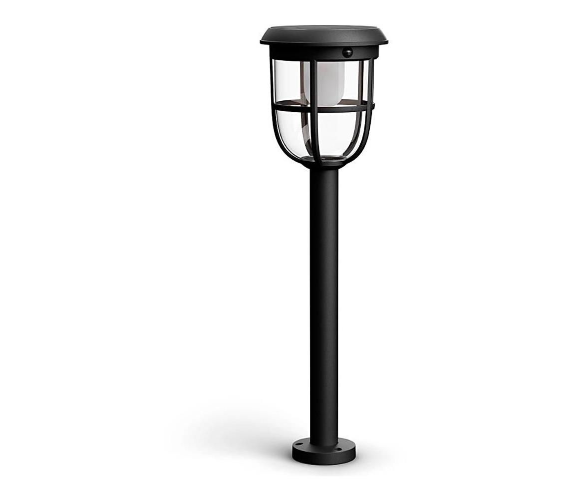 Philips - LED Solárna lampa so senzorom RADII LED/1,3W/3,7V 3000K IP44