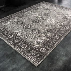 Estila Vintage sivý koberec Ralf vzorovaný obdĺžnikový 230cm