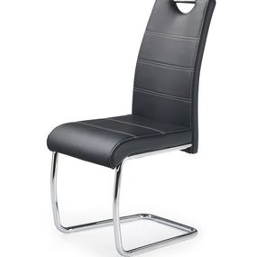 Jedálenská stolička K211 Halmar Čierna