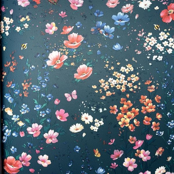 288376 Rasch textilná vliesová tapeta na stenu s odolným vinylovým povrchom z kolekcie Pettite Fleur 5 (2024), veľkosť 10,05 m x 53 cm