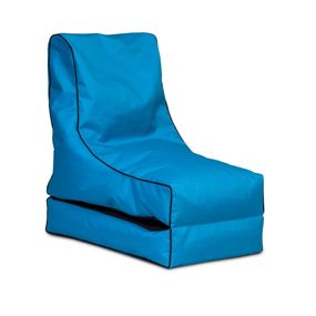 Supplies FUMIKO tkaný sedací vak polyester - modrý
