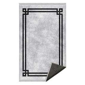 Čierno-sivý koberec 80x150 cm - Mila Home