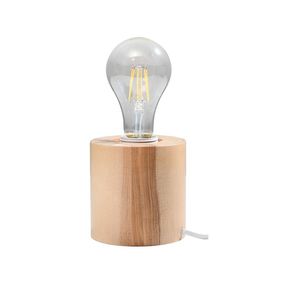 Sollux SL.0674 - Stolná lampa SALGADO 1xE27/60W/230V drevo