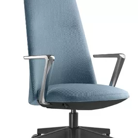 LD SEATING Kancelárske kreslo MELODY DESIGN 795-FR,F40-N1, kríž hliník čierny