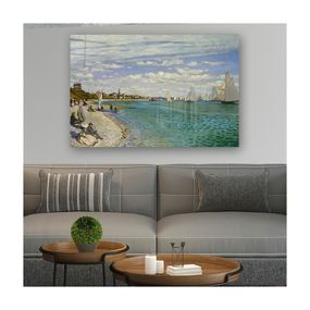 Sklenený obraz 100x70 cm Claude Monet - Wallity