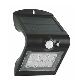 LED Solárne nástenné svietidlo so senzorom LED/1,5W IP65