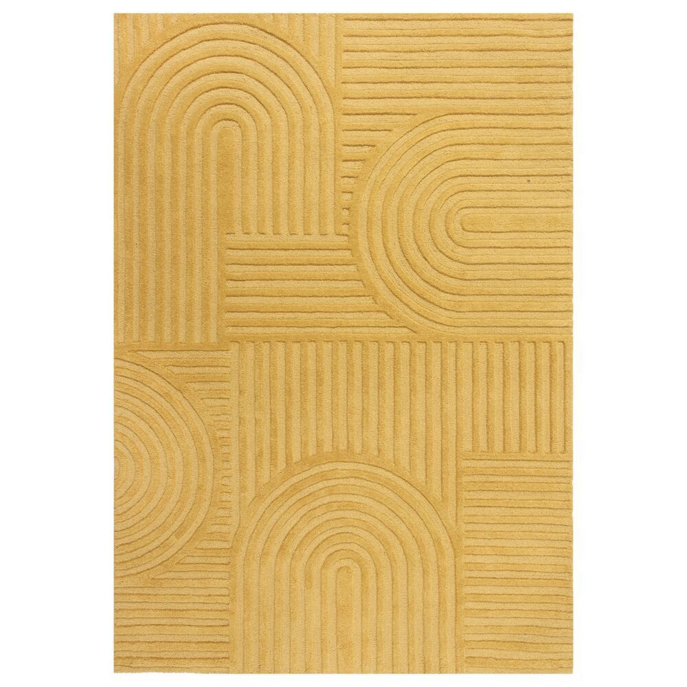 Flair Rugs koberce Kusový koberec Solace Zen Garden Ochre - 120x170 cm