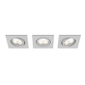 Philips 50123/87/P0 - SADA 3x LED Stmievateľné svietidlo CASEMENT LED/4,5W/230V