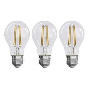 SADA 3x LED Žiarovka FILAMENT A60 E27/3,8W/230V 2700K Energetická trieda A