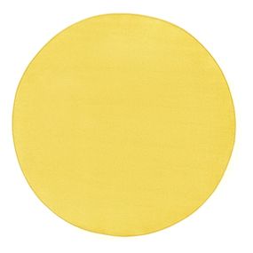 Žltý okrúhly koberec ø 133 cm Fancy – Hanse Home