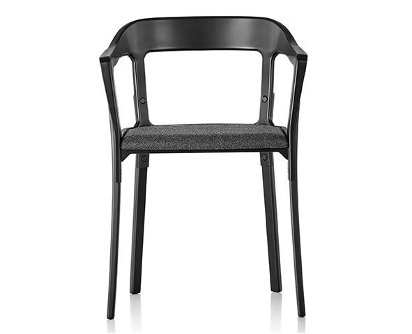 MAGIS - Stolička STEELWOOD CHAIR čalúnená