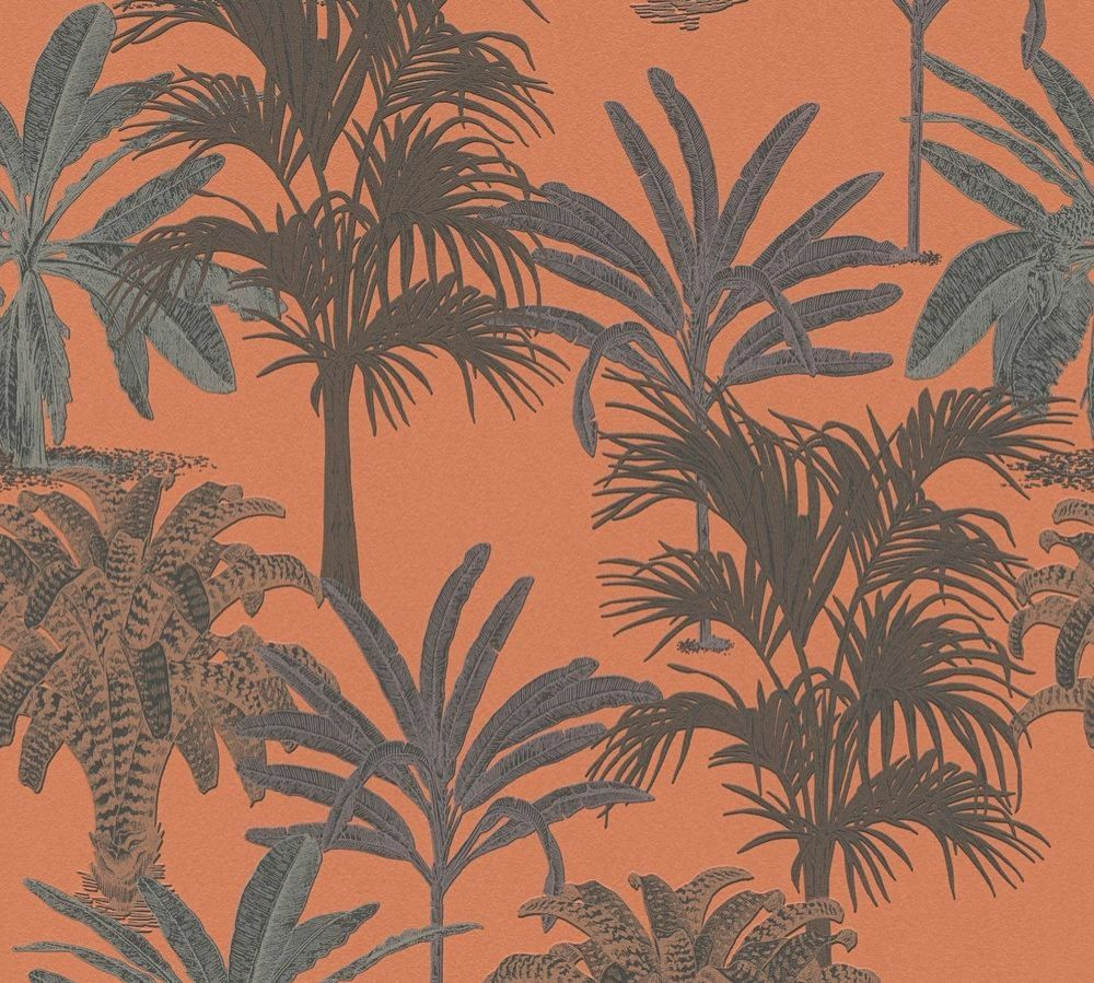 KT4-38973 A.S. Création vliesová tapeta na stenu Michalsky 4 (2024) palmy, veľkosť 10,05 m x 53 cm