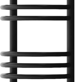 MEXEN - Eros vykurovací rebrík/radiátor 900 x 318 mm, 315 W, čierna W112-0900-318-00-70