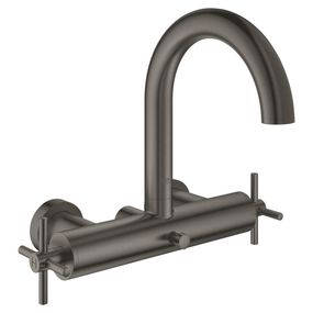 Grohe Atrio - Vaňová batéria, kefovaný Hard Graphite 25010AL3