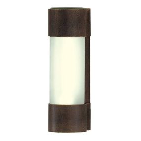 Heibi Nástenné svietidlo NEPTO hnedé/zlaté patinované, pozinkovaný oceľový plech, sklo, E27, 100W, L: 10 cm, K: 31.5cm