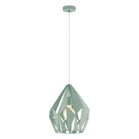 Retro a vintage svietidlo EGLO CARLTON-P pastel light green 49026